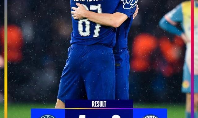 【欧冠】让二追四！巴黎4比2逆转曼城进入附加赛区