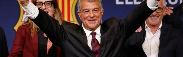 开云体育下载-早知道｜拉波尔塔再次当选巴萨主席